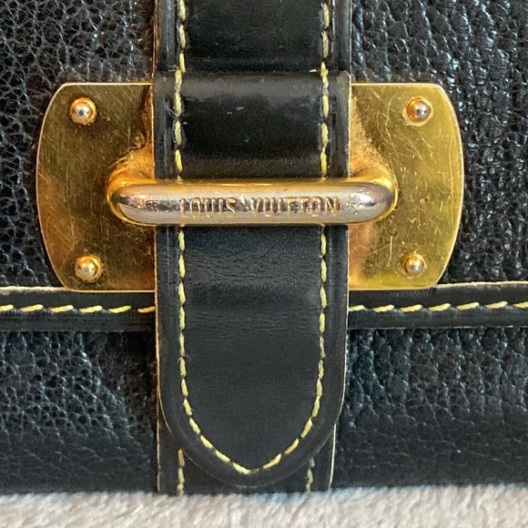 🖤LOUIS VUITTON🖤Suhali Le Favori Wallet in Noir Black with COA/EUC - Picture 6 of 12